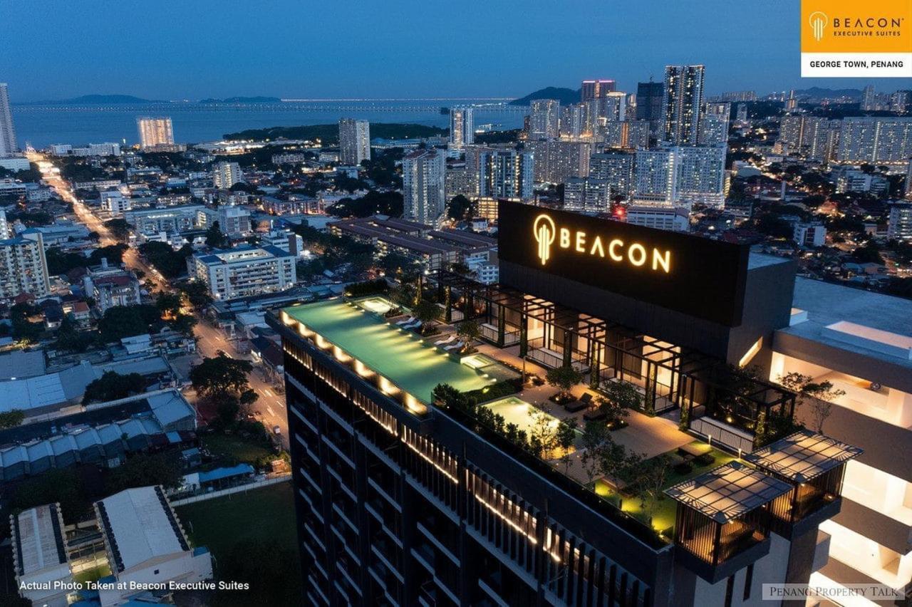 Skypool With Seaview 8Pax Beacon Executive Suites - Georgetown City Centre - 3Km To Komtar Экстерьер фото